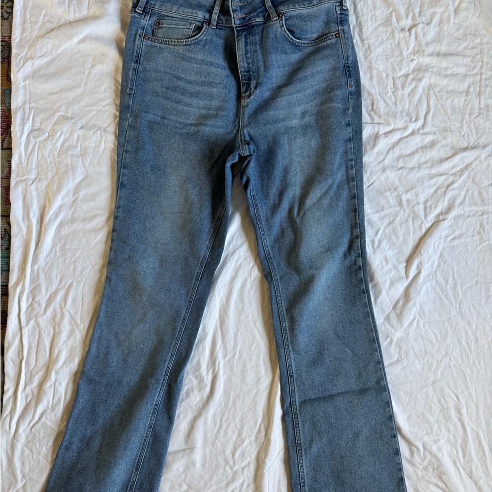 We The Free Blue Boot Cut Jeans